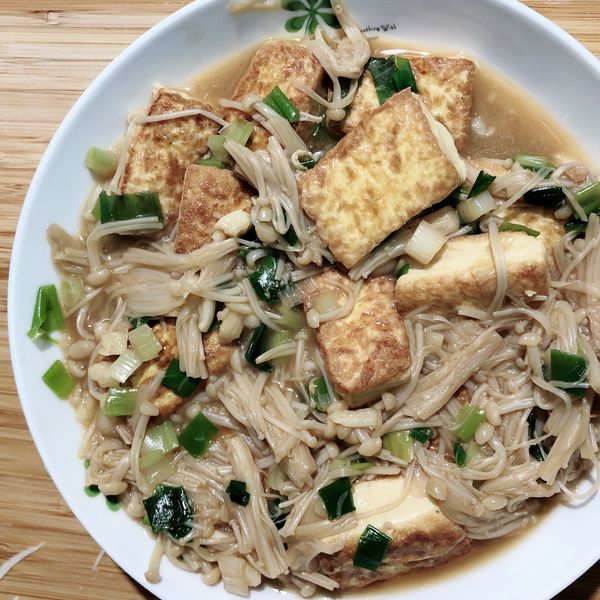 紅燒豆腐金針菇 : Lily Chen一起做