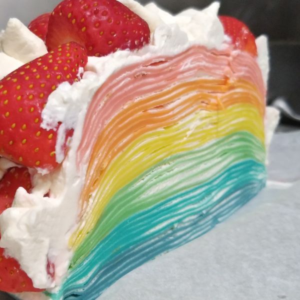 彩虹千層蛋糕（2/28更新） : Wen  Chang一起做