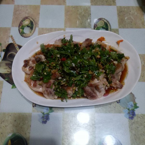 香檸椒麻雞(非油炸雞腿) : 勝鄰一起做