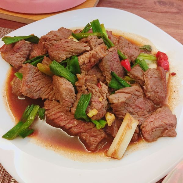 蔥爆牛肉 : 莊淑淳一起做