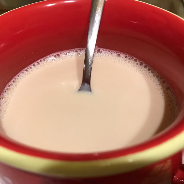 熱呼呼的手煮焦糖奶茶 : Shiuan 一起做