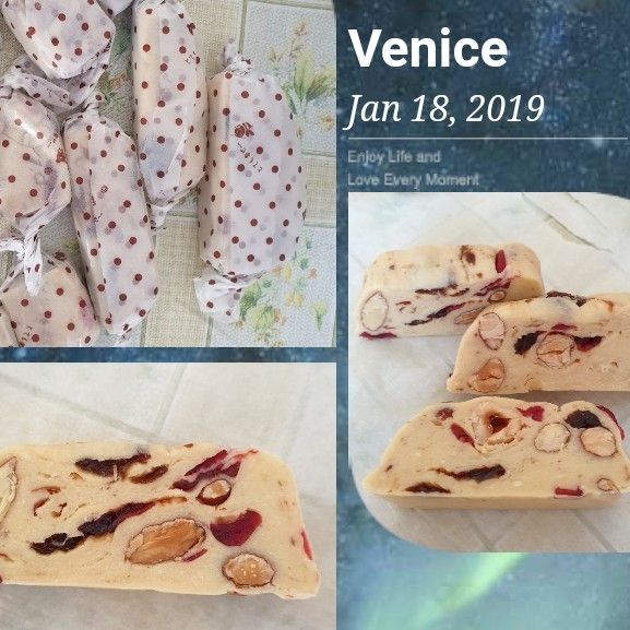 蔓莓纖果牛軋糖 : 林秀慧一起做