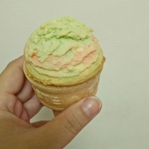 🌈彩虹迷你冰淇淋餅乾:Greenbaking 一起做