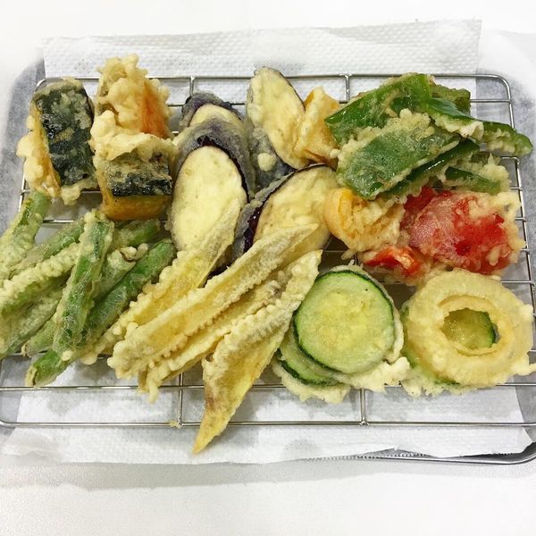 酥炸天婦羅（炸蔬菜）：小娥 一起做