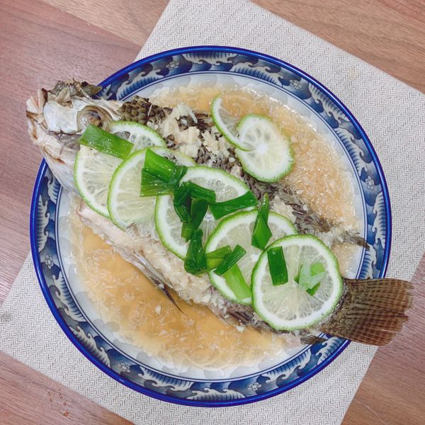 泰式檸檬魚 : Han Chen Dan一起做