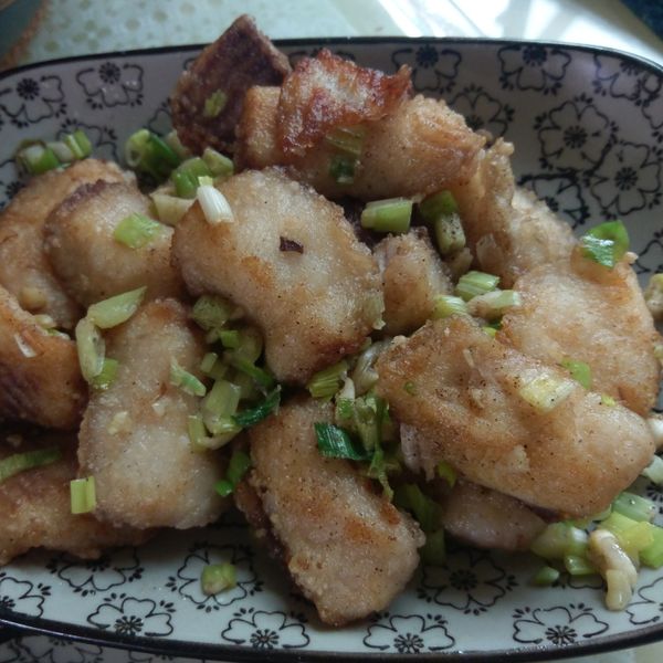 かにの椒鹽黃花鯛魚 : YY一起做