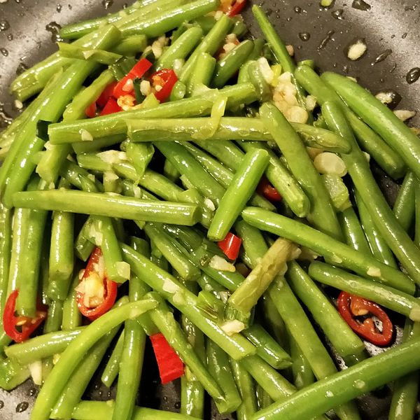 椒鹽四季豆 : Honeyerin一起做