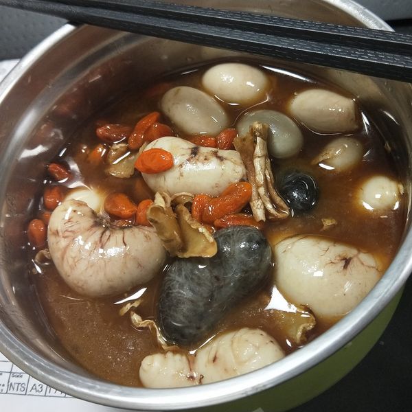 麻油雞佛：葉 一起做