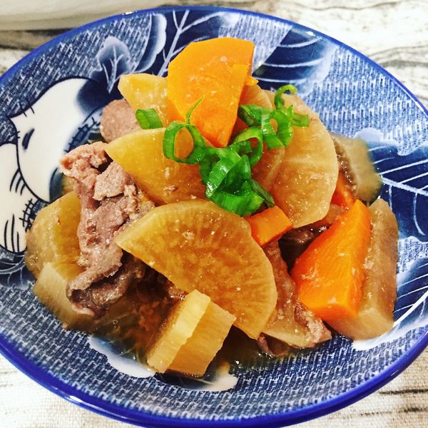 好下飯!味噌蘿蔔燉牛肉 : YiShan Yang一起做