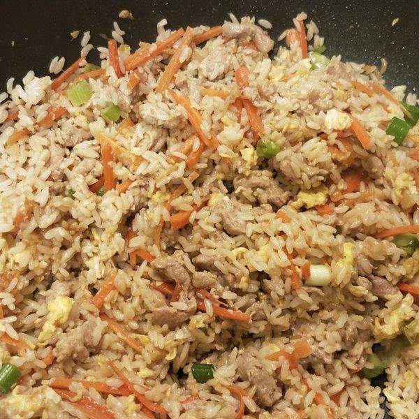 肉絲蛋炒飯 : Honeyerin一起做