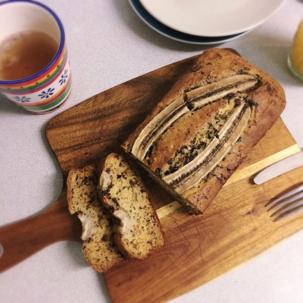 香蕉蛋糕好吃的秘訣：Eliza Huang 一起做