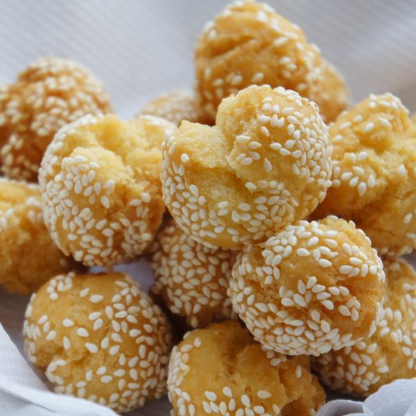 開口笑 【年節點心】:Becky 一起做