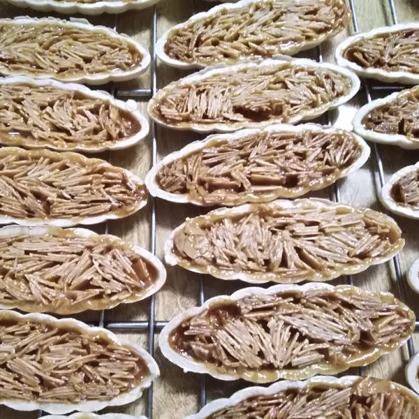 法式焦糖蜂蜜杏仁船🍯 : 陳招文一起做