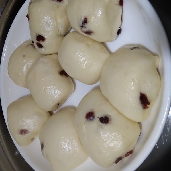 牛奶蔓越莓饅頭 : 蔡琴一起做