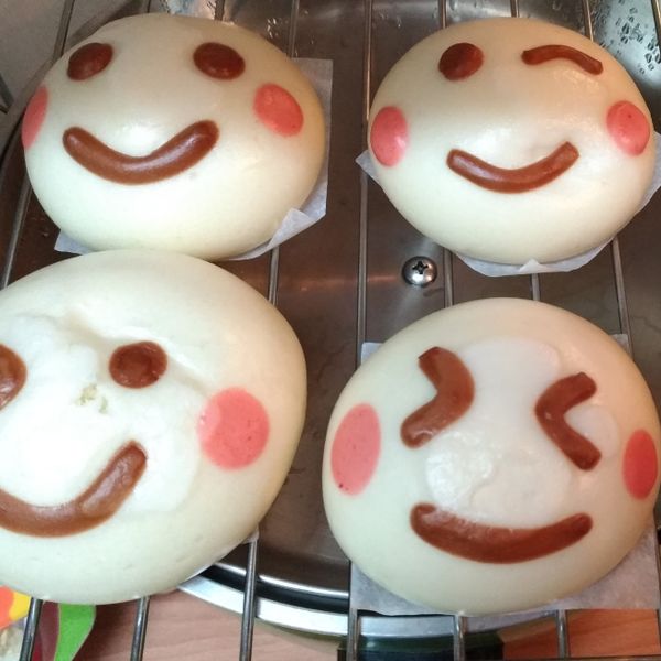 表情雲朵饅頭😊😌😉 : 芒果芒果一起做