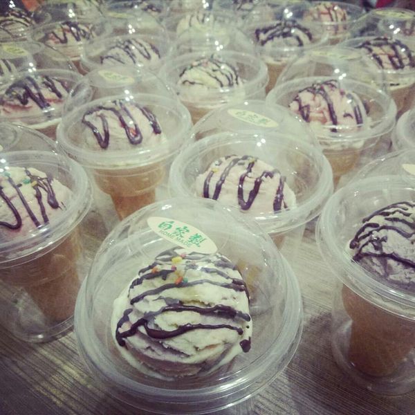 🌈彩虹迷你冰淇淋餅乾:Greenbaking 一起做