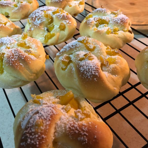 奶香地瓜甜甜圈：Carol 一起做