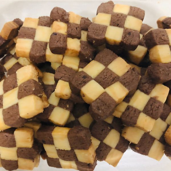 棋格餅乾:絕門好室小廚房🍳 一起做