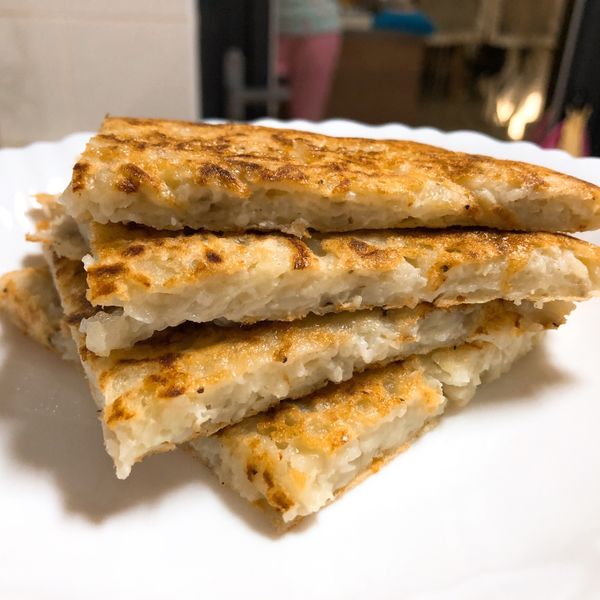 🥔馬鈴薯煎餅🥚～只要二種食材 : 溫溫食堂一起做