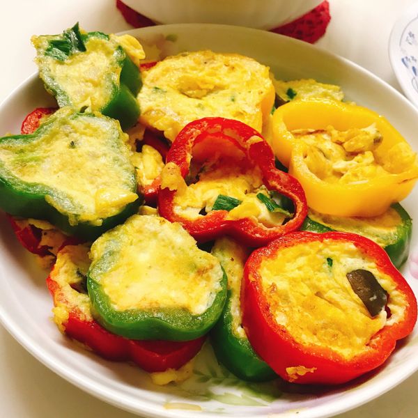 低醣甜椒菇菇烘蛋~【好菇道親子食光】 : yunnie一起做
