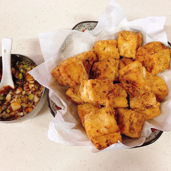 炸豆腐 : Yuyi Chen一起做