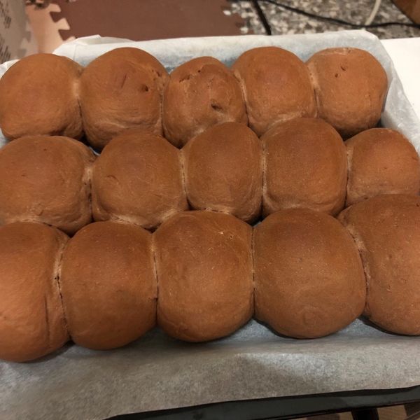 爆漿巧克力小餐包：Tina Cheng 一起做