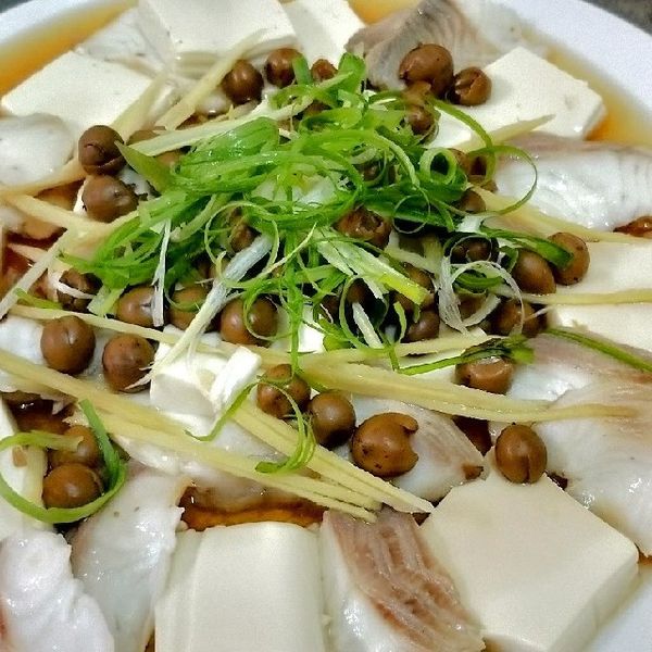 清蒸魚片豆腐(年菜) : Fiona Lin一起做