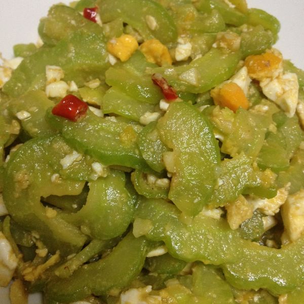 鹹蛋苦瓜 : Joanne Koo一起做