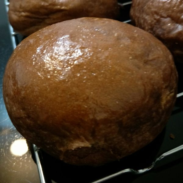 花生巧克力小餐包 : 小咪一起做