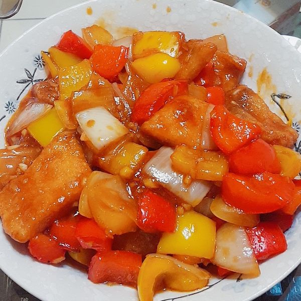 糖醋魚片:Q比 一起做