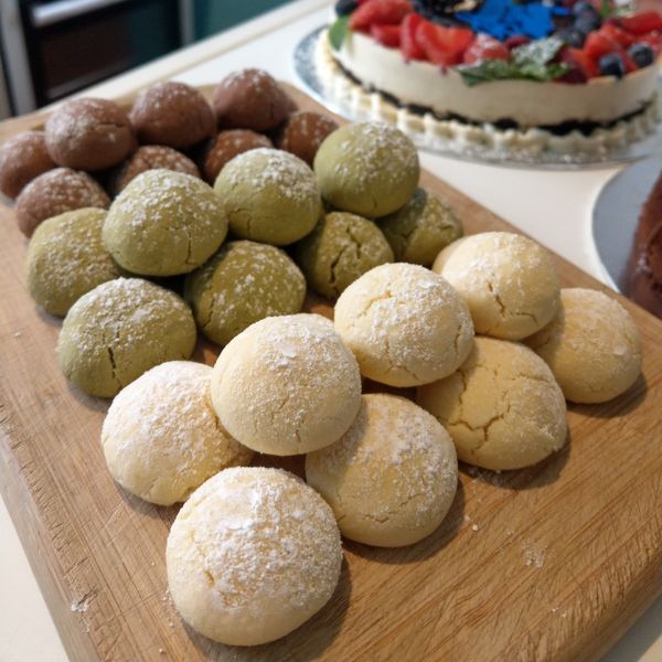 只融你口 • 雪球餅乾 : 黃小酷一起做