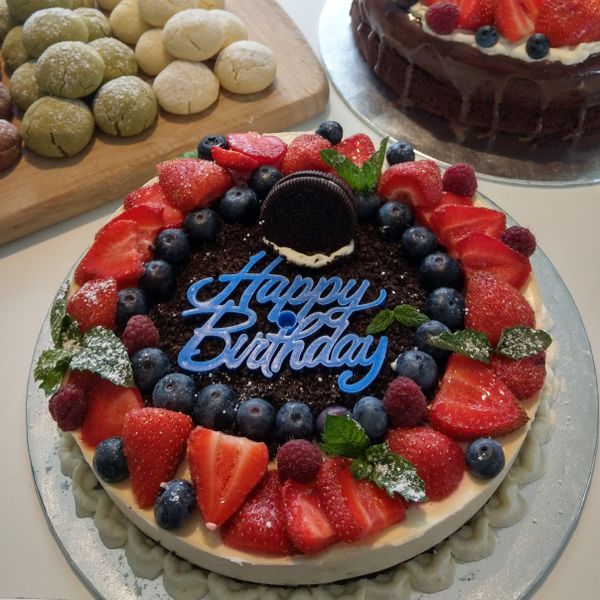 OREO生乳酪蛋糕（6吋、免烤箱） : 黃小酷一起做