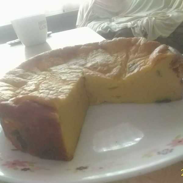 【超簡單☆超美味】南瓜布丁蛋糕 : 青果一起做