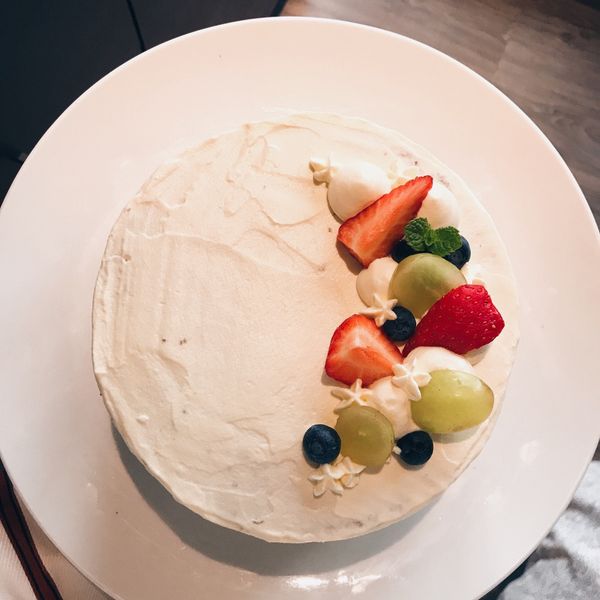 【小貝殼】超容易完美-草莓巧克力蛋糕：ㄘㄘ 一起做