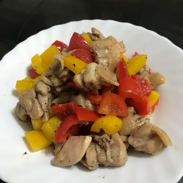 蜂蜜雙椒雞 : Hina 媽咪小廚房一起做