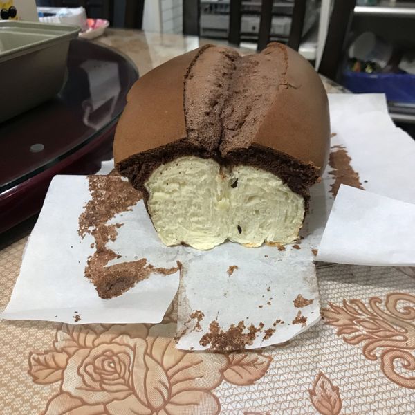 蛋糕吐司(巧克力蛋糕&白吐司)-優雅冬季 : 游舒婷一起做