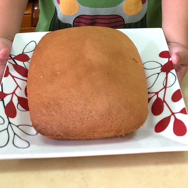 只需三種材料的超簡單海綿蛋糕 : Ching-Yi Chung一起做