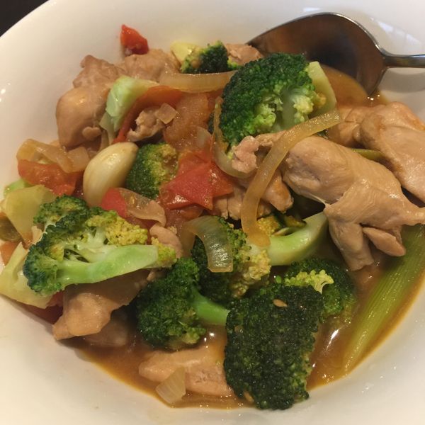 番茄燒雞肉 : Anita一起做