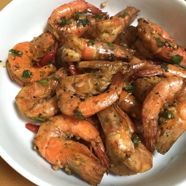 胡椒蝦 : Claire Liu一起做