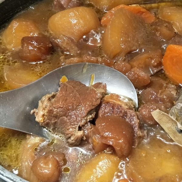 滷牛筋(快鍋料理) : AKi一起做