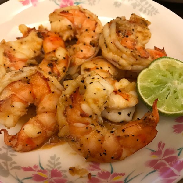 乾煎大明蝦 : April Su一起做