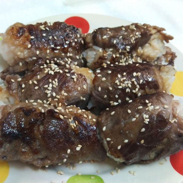 燒肉飯卷 : 老娟子一起做