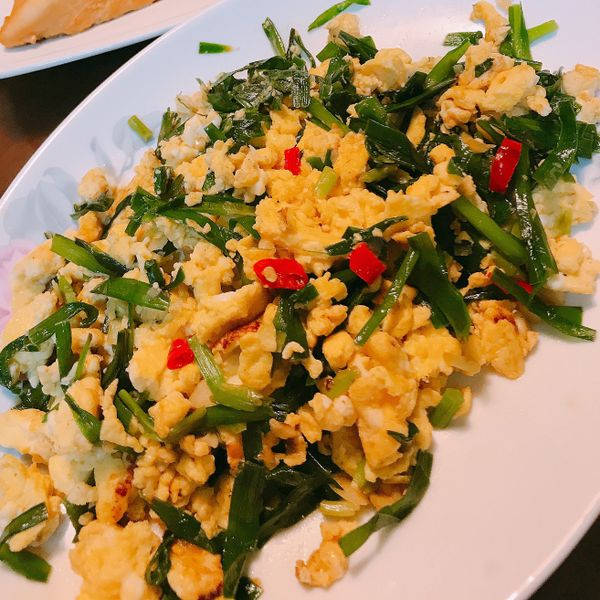 韭菜滑蛋【深夜食堂我也做了活動X鮮食家】：EricChiu 一起做