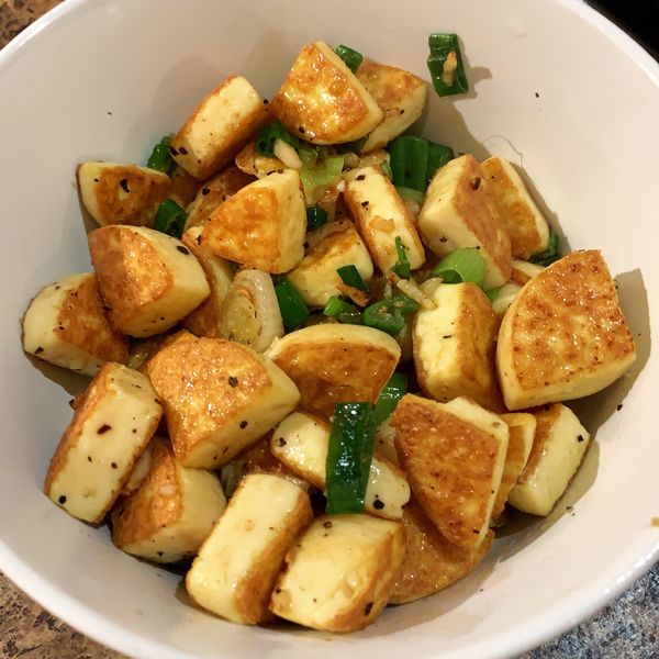 香煎雞蛋豆腐：Jocelyn Lee 一起做