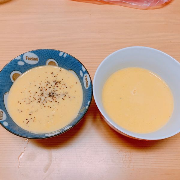 南瓜濃湯～步驟材料超簡單！ : Rita一起做