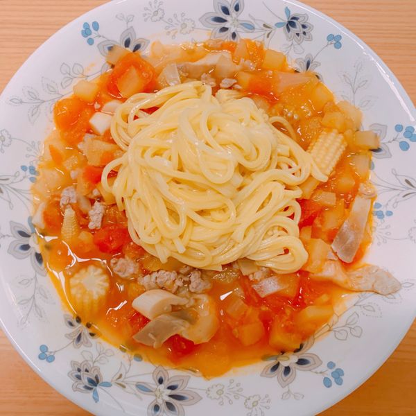 寶寶副食品-蕃茄肉醬麵 : Rita一起做