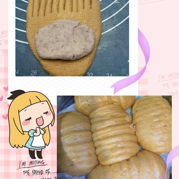 黑糖芋泥饅頭捲:kelen1219 一起做