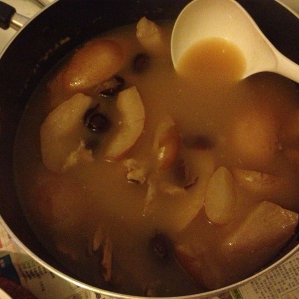 [大同電鍋] 雪梨紅棗排骨湯：Eva 一起做