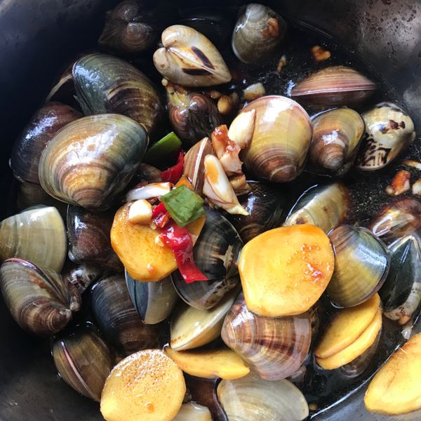 蒜香醉醃鹹蛤蜊【免開伙下酒菜】 : 韓筱文一起做