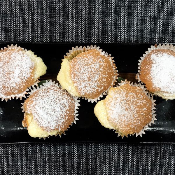 分蛋海綿杯子蛋糕：鐘子葳 一起做